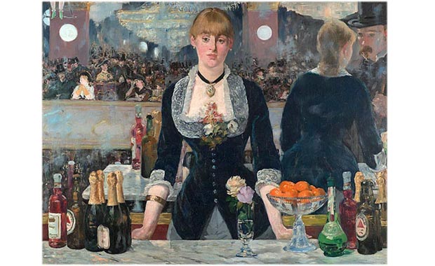 #Edouard Manet: Folies Bergère'deki Bar (1882)