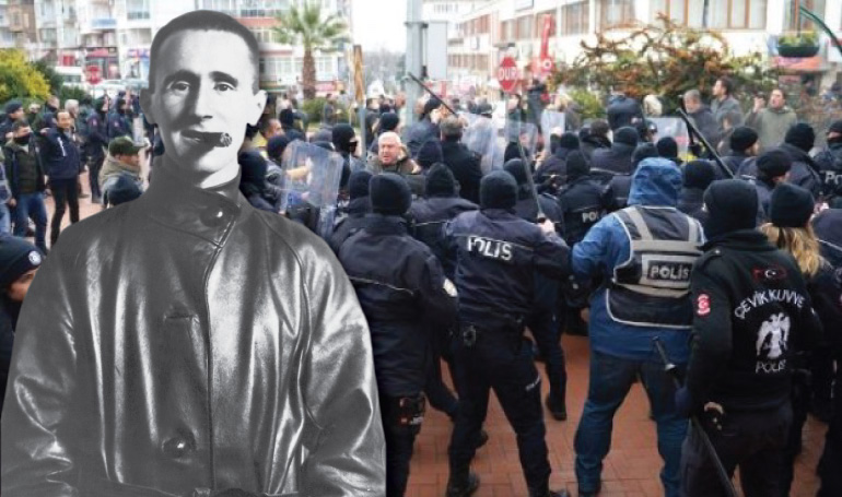 Bertolt Brecht Şiirine Gözaltı!!